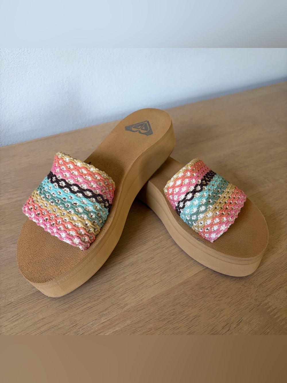 Roxy Y2K Platform Sandals. Size: 7.5.